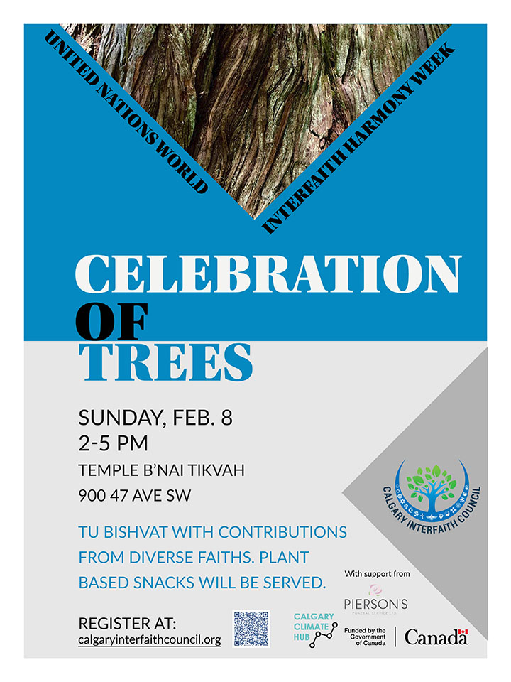 UNWIHW 2026 celebration of trees poster
